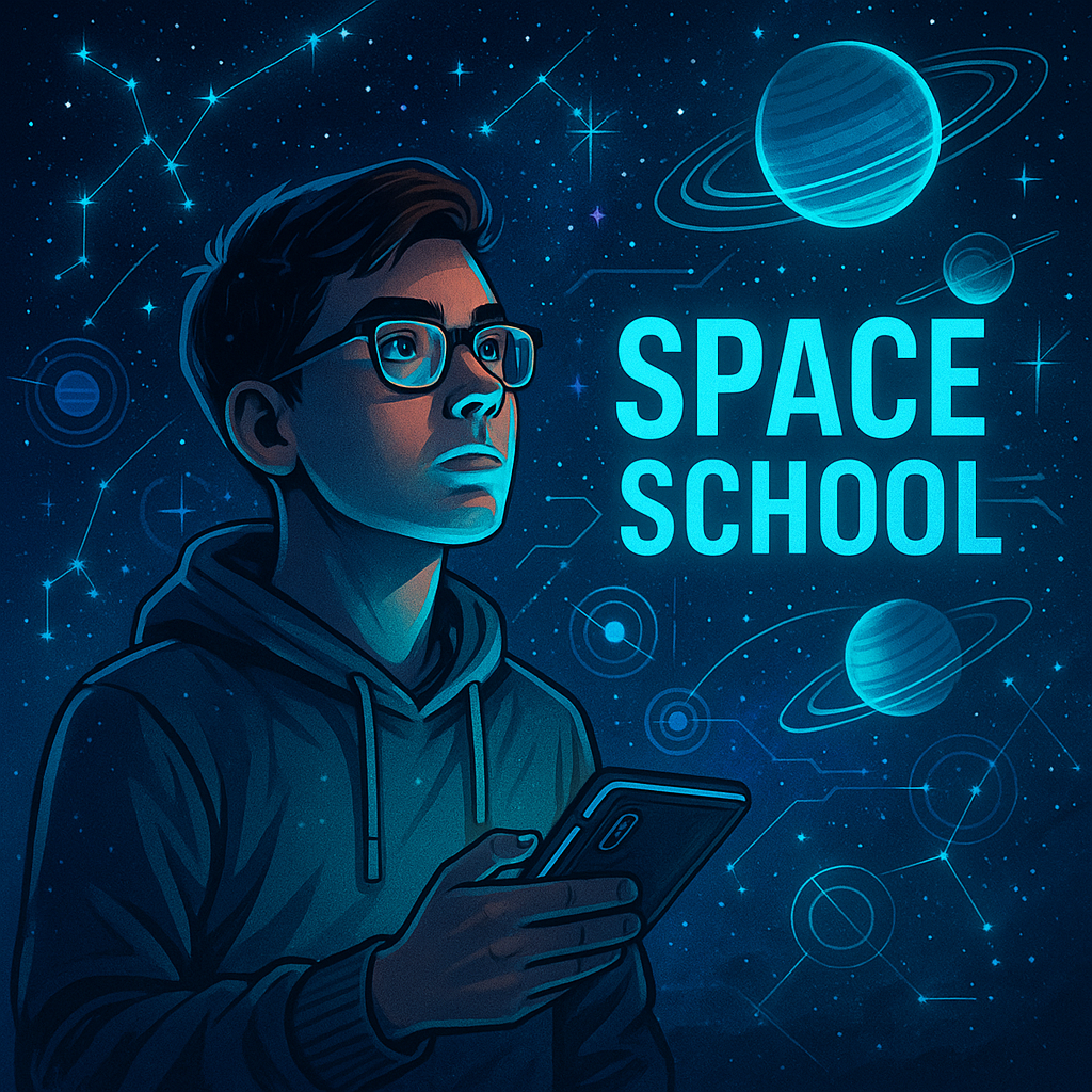 Space School Banner